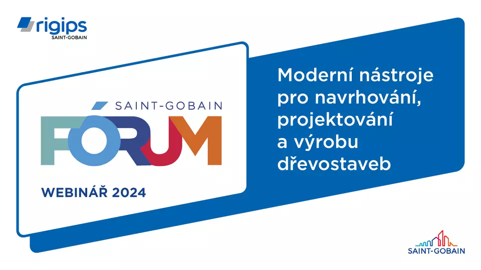 Webinář Rigips: Moderní nástroje pro navrhování, projektování a výrobu dřevostaveb