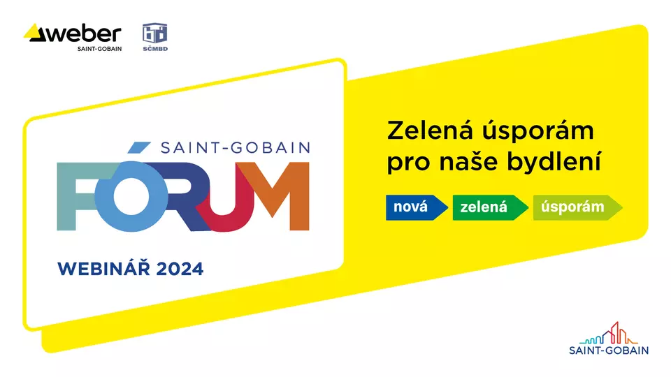 Webinář Weber: Zelená úsporám pro naše bydlení