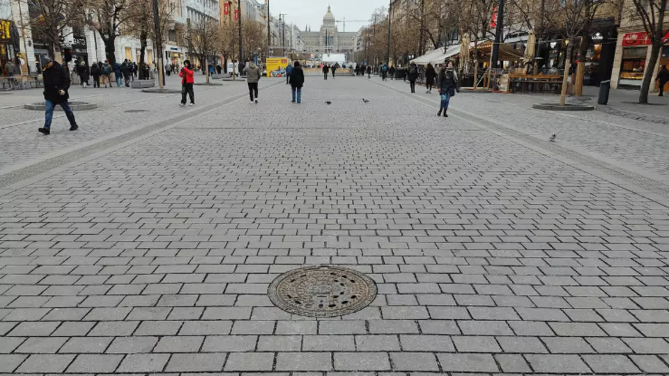 Produkty Saint-Gobain PAM na Václavském náměstí Produkty Saint-Gobain PAM na Václavském náměstí