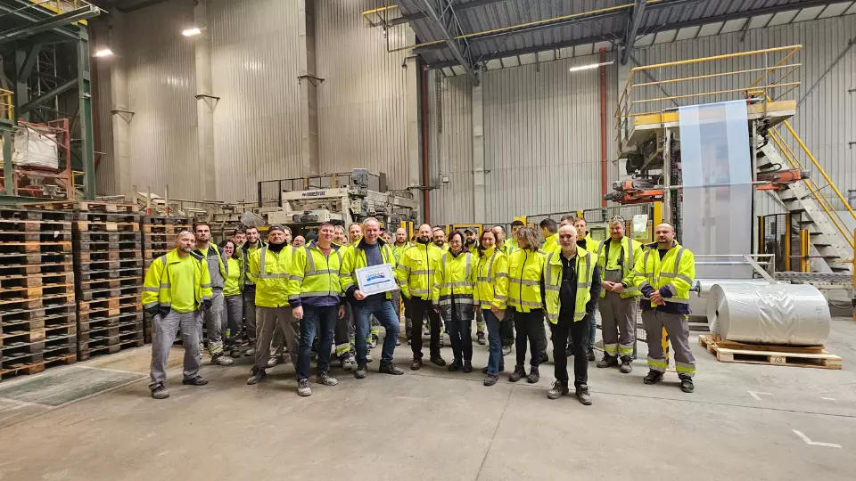 Závod Weber v Prostějově oslavil vstup do klubu milionářů Saint-Gobain Závod Weber v Prostějově oslavil vstup do klubu milionářů Saint-Gobain