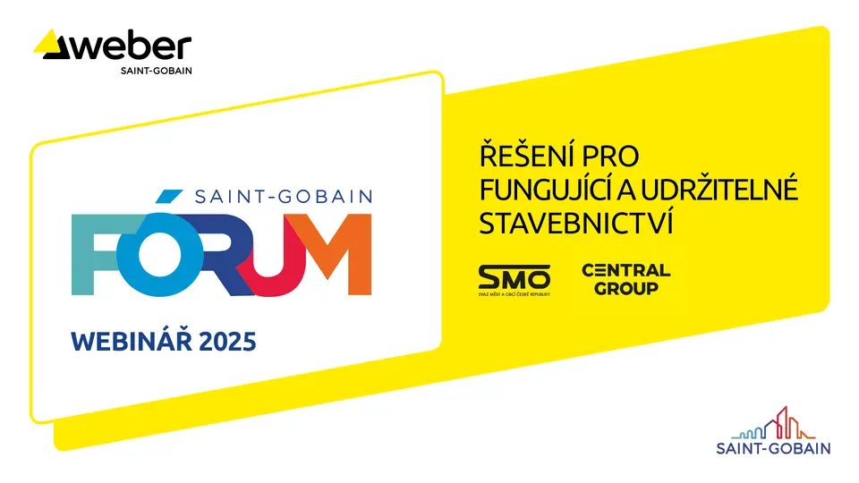 Webinář Weber: Řešení pro fungující a udržitelné stavebnictví