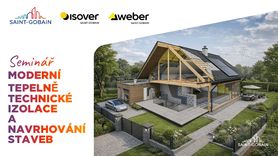 Pozvánka na seminář “Moderní tepelně technické izolace a navrhování staveb”