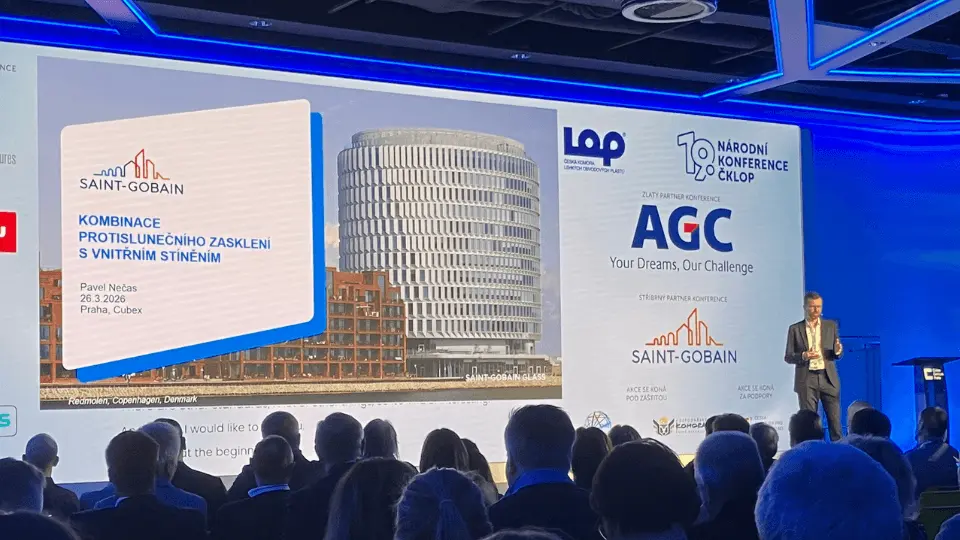 Saint-Gobain Glass se zúčastnil národní konference České komory lehkých obvodových plášťů FASÁDY 2026