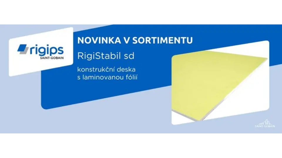 Novinka v sortimentu Rigips